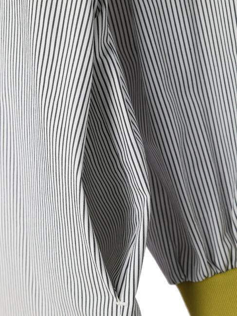 Editt by YECCA VECCA「リブMIXストライプシャツワンピース」|ワンピース|