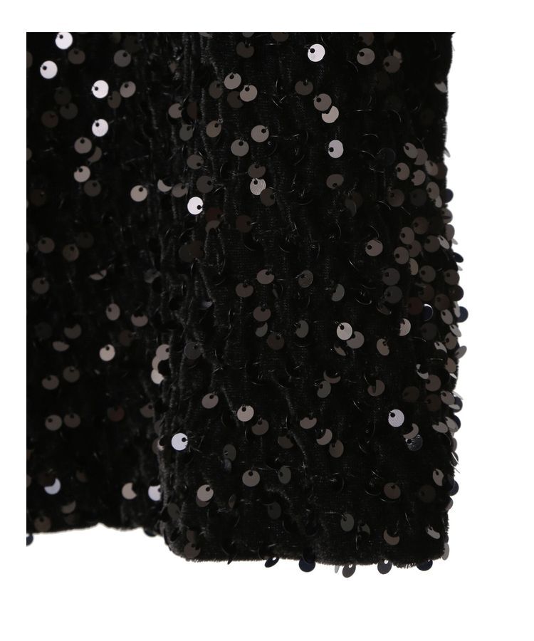 YECCA VECCA「ベロアスパンコールオーバーキャミ」|インナー|