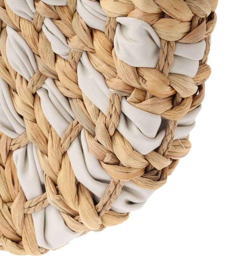 YECCA VECCA「【cache cache】バンクワンコンビラウンドカゴバッグ」|その他|