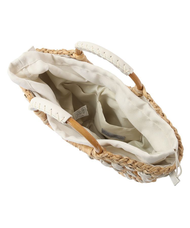 YECCA VECCA「【cache cache】バンクワンコンビラウンドカゴバッグ」|その他|