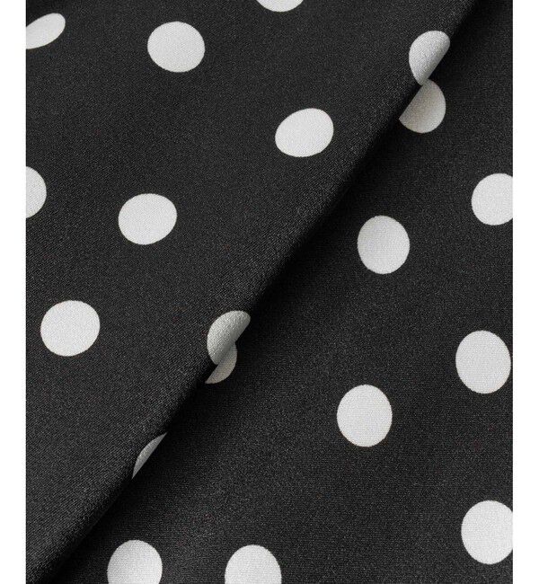 LOULOU WILLOUGHBY「【LOULOU WILLOUGHBY】サテンドットレースブラウス」|シャツ・ブラウス|