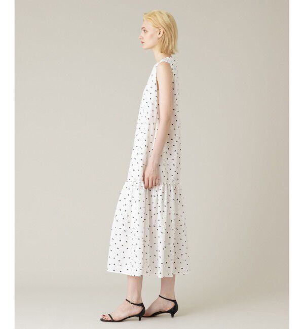 LOULOU WILLOUGHBY「【LOULOU WILLOUGHBY】キカドットノースリワンピース」|ワンピース|