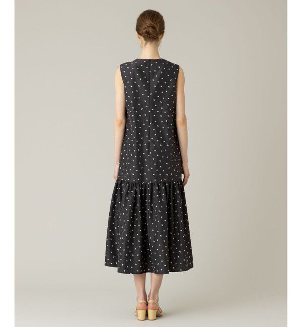 LOULOU WILLOUGHBY「【LOULOU WILLOUGHBY】キカドットノースリワンピース」|ワンピース|