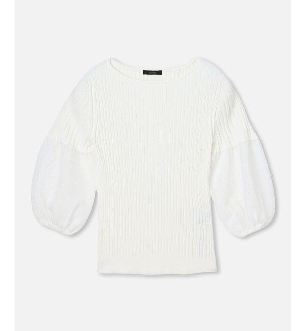 allureville「シアーランタンスリーブ プルオーバー」|その他|