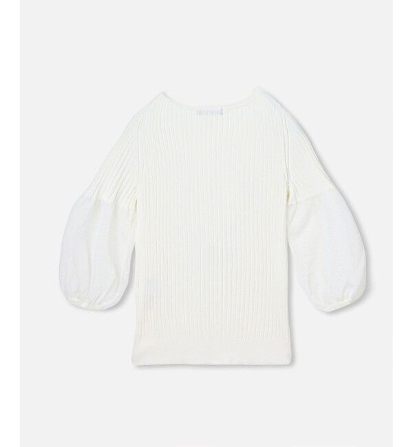 allureville「シアーランタンスリーブ プルオーバー」|その他|