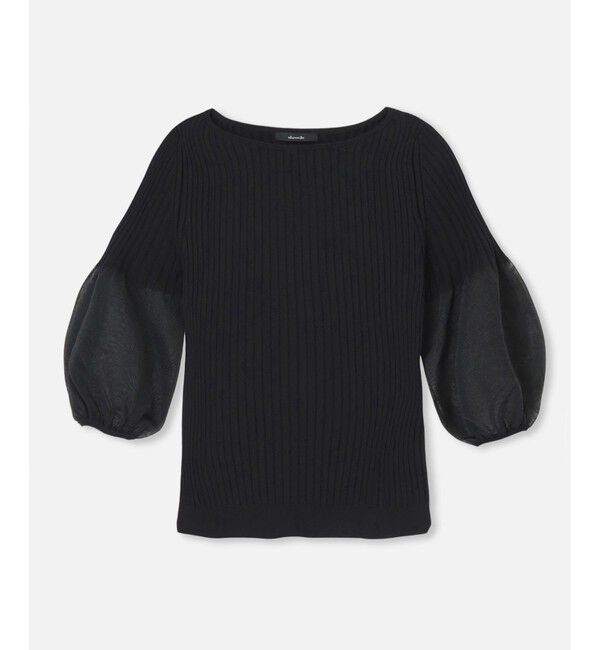 allureville「シアーランタンスリーブ プルオーバー」|その他|