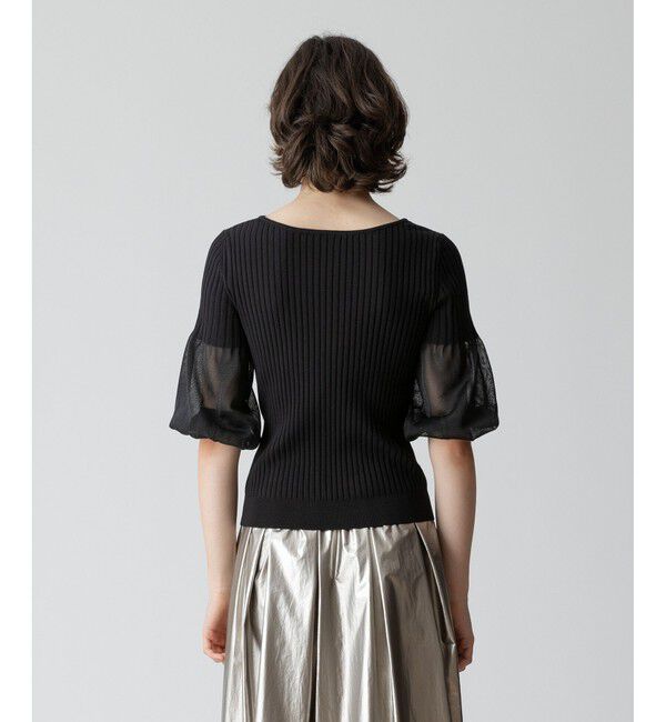 allureville「シアーランタンスリーブ プルオーバー」|その他|