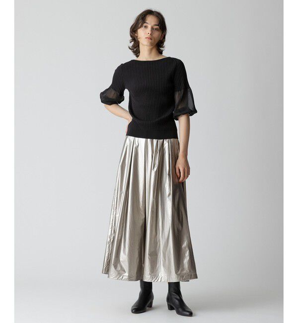 allureville「シアーランタンスリーブ プルオーバー」|その他|