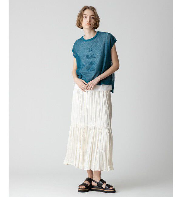 allureville「メッシュフレンチスリーブ プルオーバー」|その他|