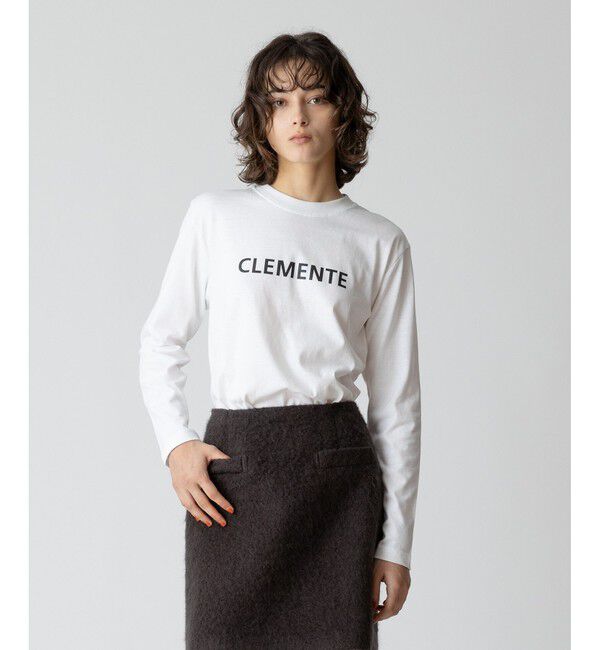 allureville「CLEMENTE ロンTEE」|Tシャツ・カットソー|オフホワイト