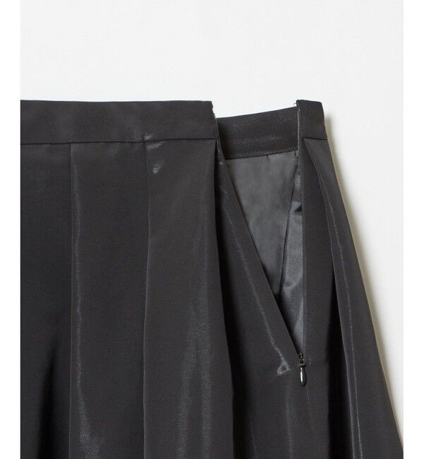 LOULOU WILLOUGHBY「【LOULOU WILLOUGHBY】リボントリミングタックスカート」|フレア|