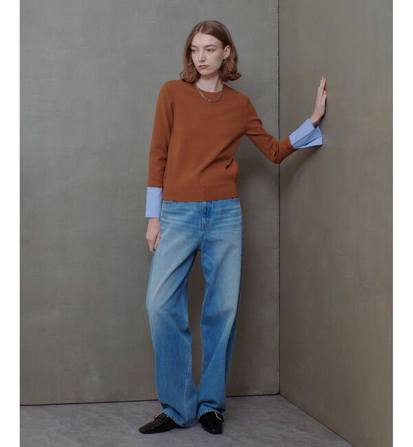 allureville「カフスドッキングプルオーバー」|ニット・セーター|