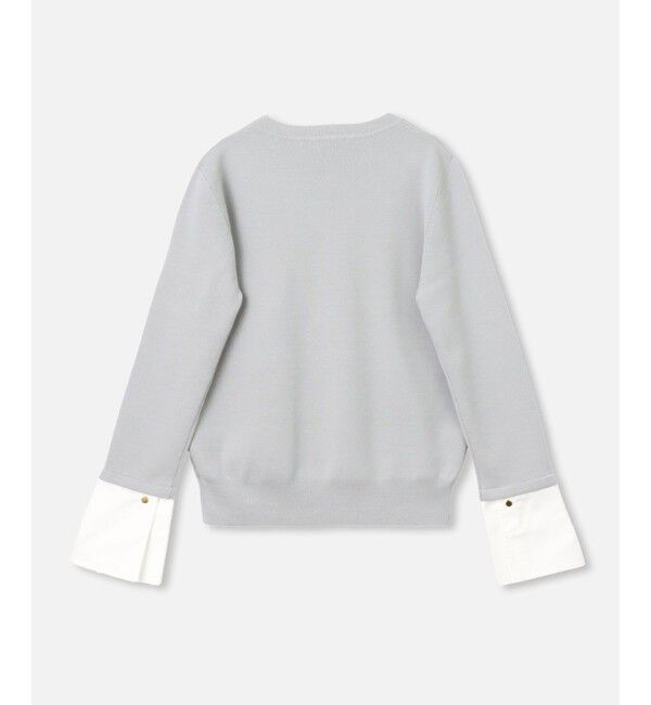 allureville「カフスドッキングプルオーバー」|ニット・セーター|