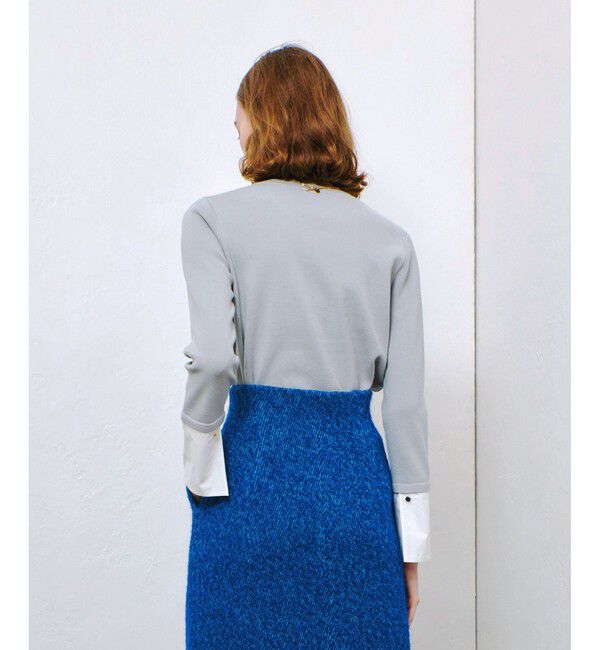 allureville「カフスドッキングプルオーバー」|ニット・セーター|