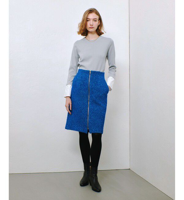 allureville「カフスドッキングプルオーバー」|ニット・セーター|