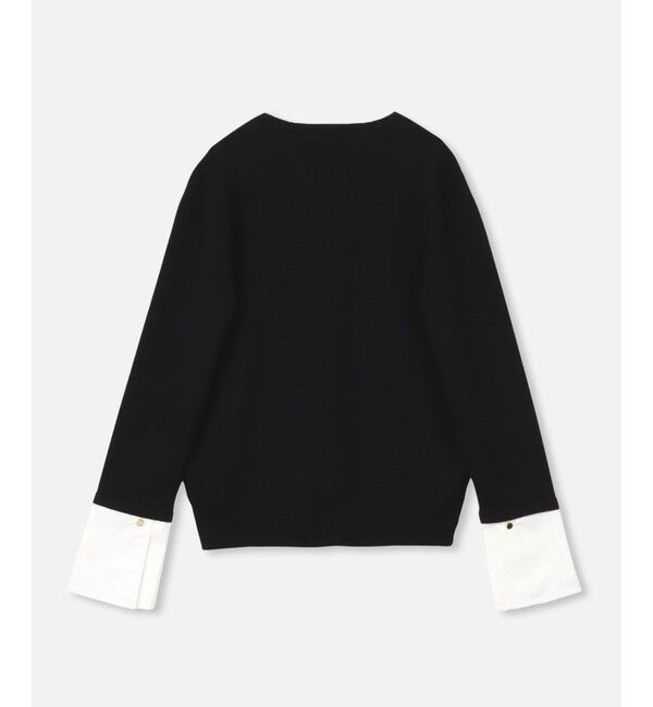 allureville「カフスドッキングプルオーバー」|ニット・セーター|