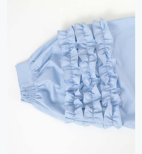 titivate「袖ﾌﾘﾙﾃﾞｻﾞｲﾝｷﾞｬｻﾞｰﾌﾞﾗｳｽ」|シャツ・ブラウス|