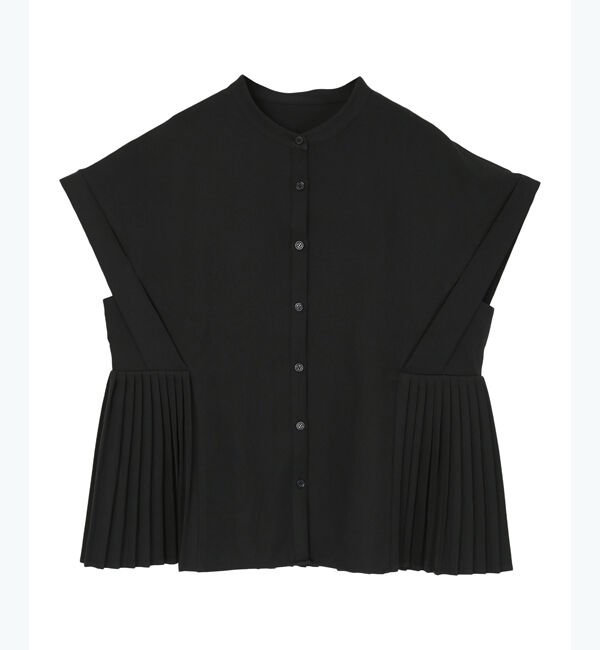 ur's「ダブルカフスヘムプリーツシャツ」|シャツ・ブラウス|