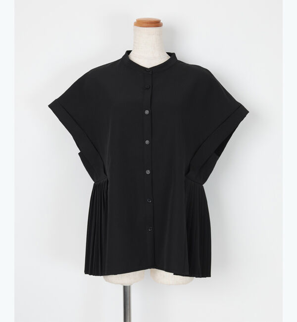 ur's「ダブルカフスヘムプリーツシャツ」|シャツ・ブラウス|