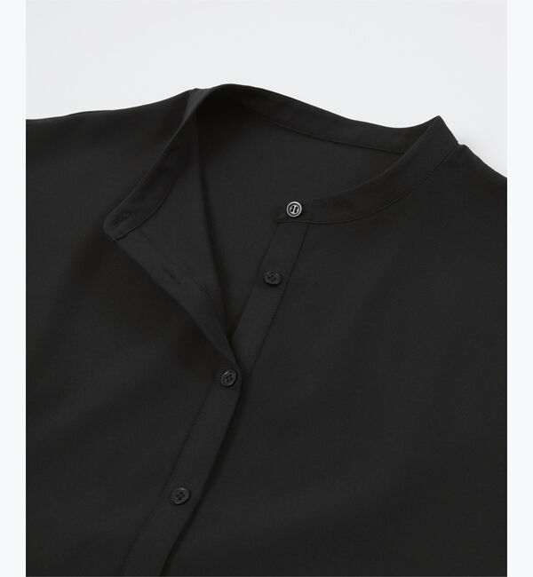 ur's「ダブルカフスヘムプリーツシャツ」|シャツ・ブラウス|