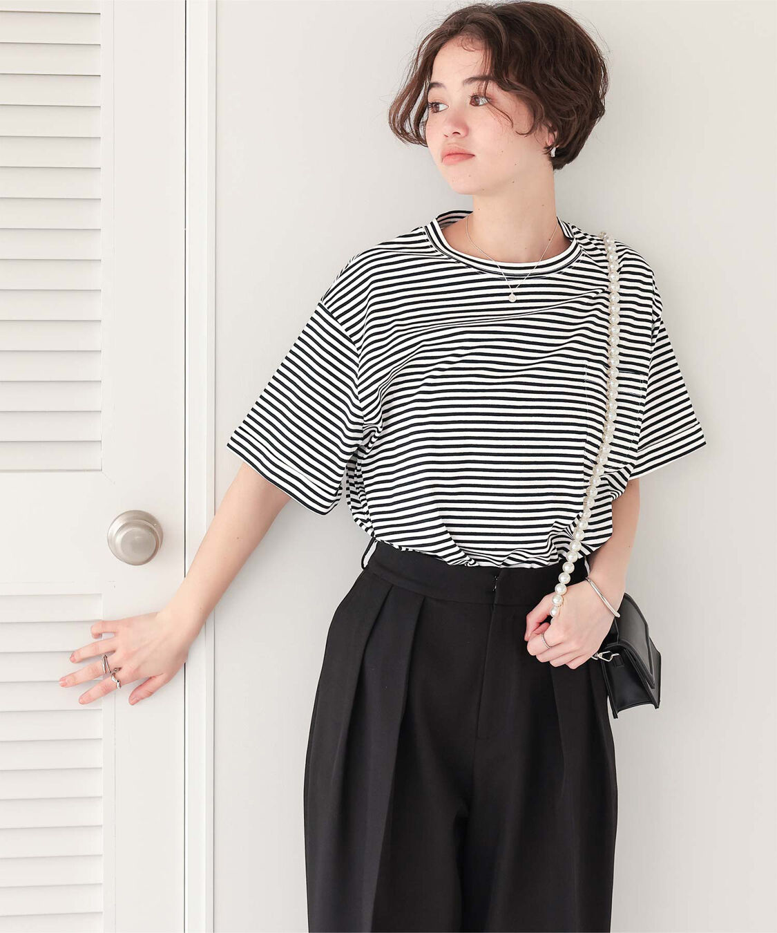 titivate「汗染み防止ポケットTシャツ」|Tシャツ・カットソー|