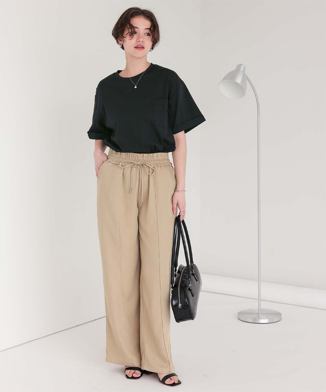 titivate「汗染み防止ポケットTシャツ」|Tシャツ・カットソー|