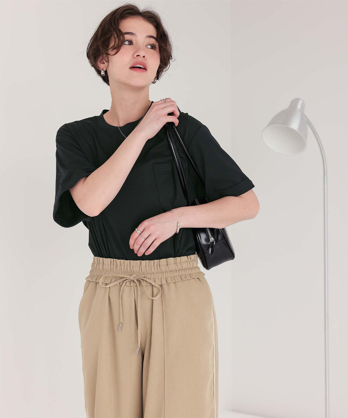 titivate「汗染み防止ポケットTシャツ」|Tシャツ・カットソー|