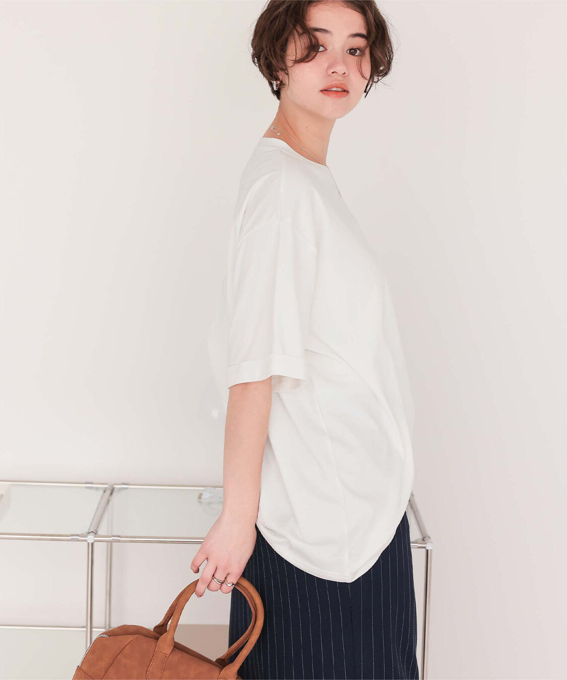 titivate「汗染み防止ポケットTシャツ」|Tシャツ・カットソー|