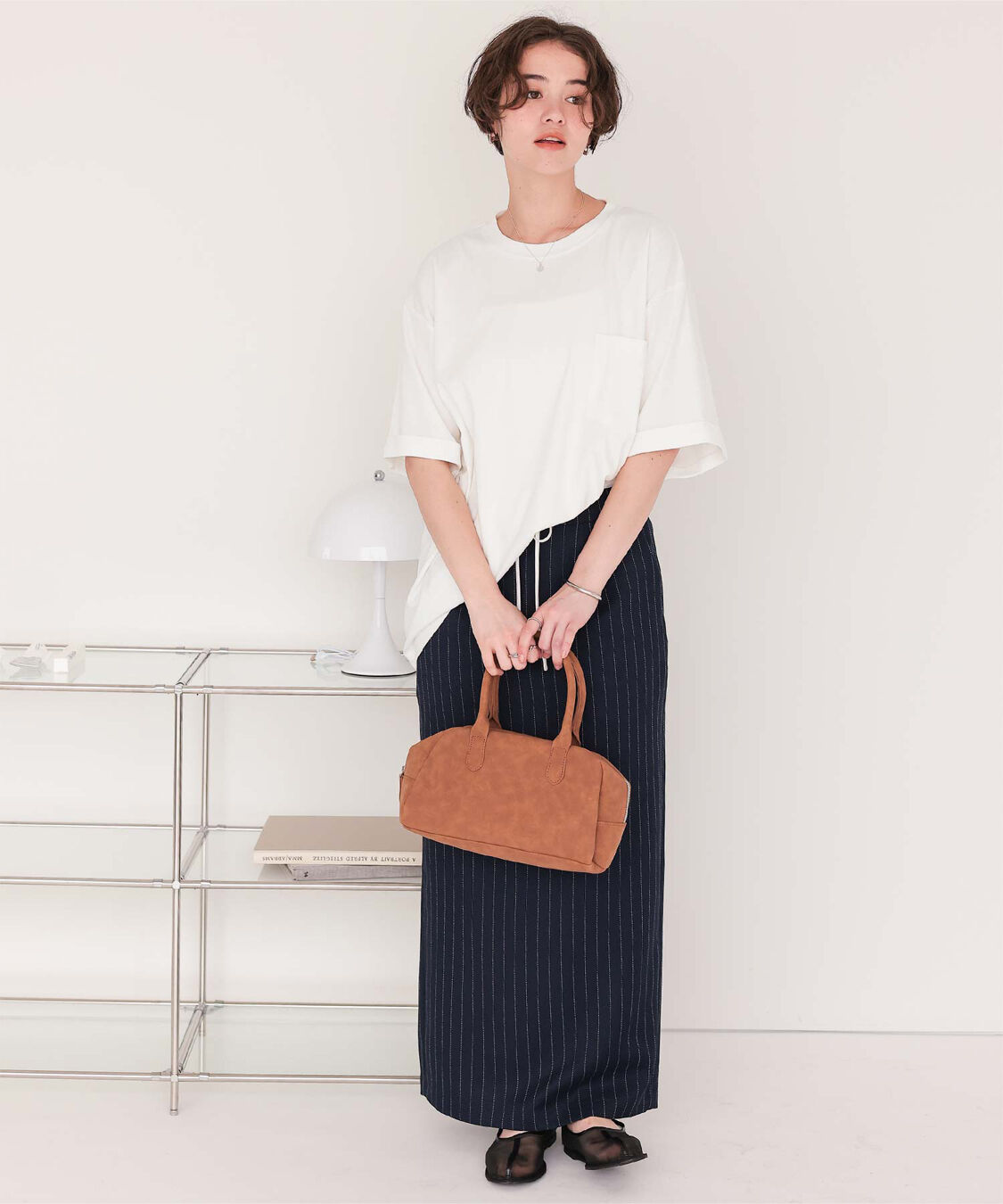 titivate「汗染み防止ポケットTシャツ」|Tシャツ・カットソー|