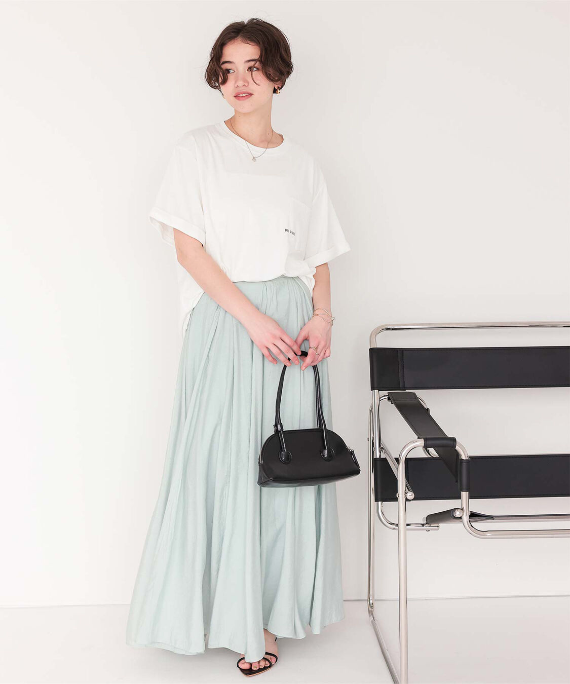 titivate「汗染み防止ポケットTシャツ」|Tシャツ・カットソー|