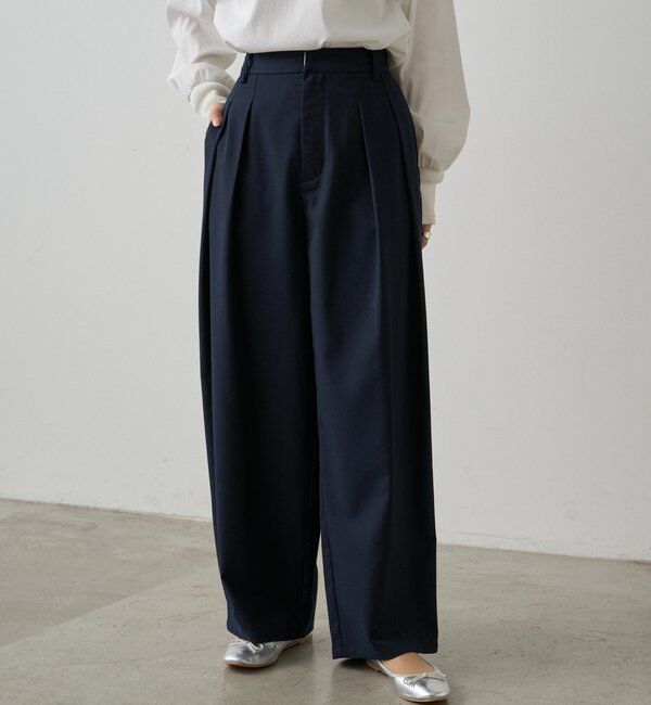  「【SMLサイズ展開】【セットアップ対応】TRツータックスラックスパンツ」|その他|