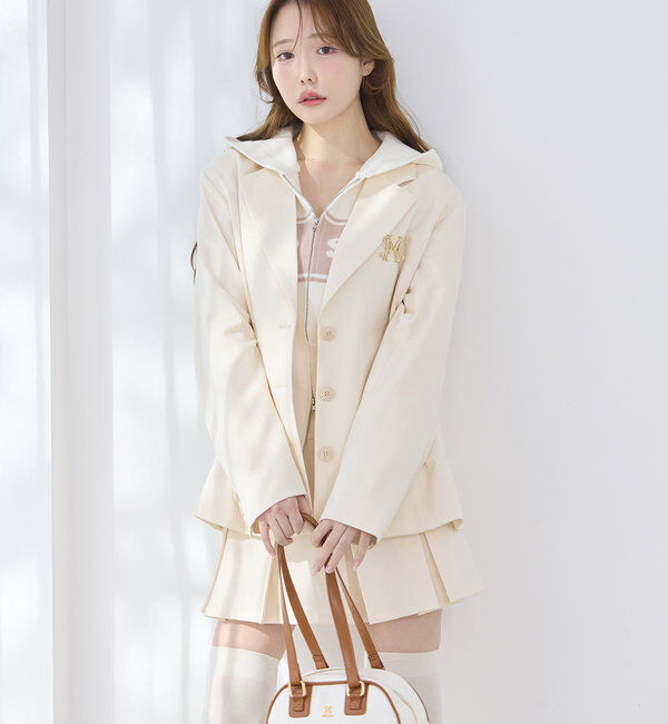  「バックレースアップテーラージャケット」|テーラードジャケット|