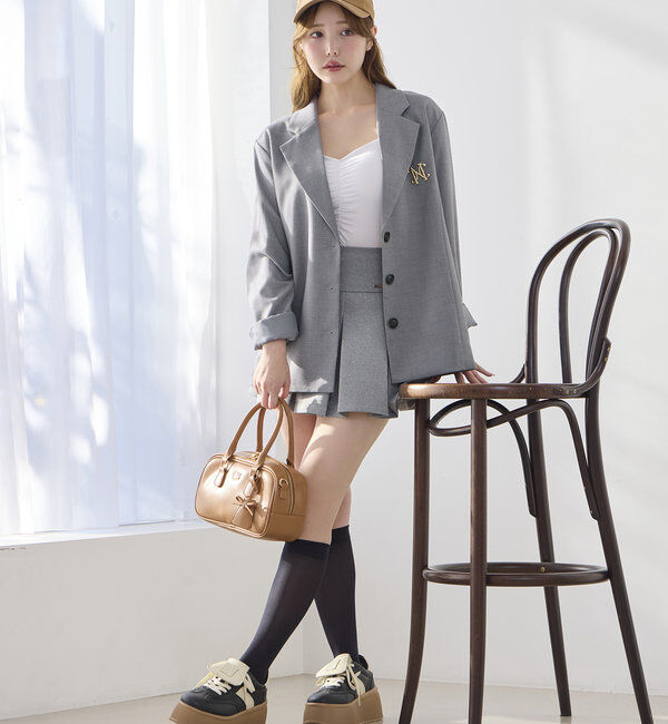  「バックレースアップテーラージャケット」|テーラードジャケット|