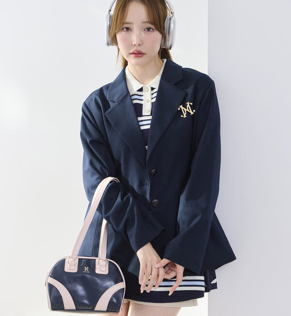  「バックレースアップテーラージャケット」|テーラードジャケット|