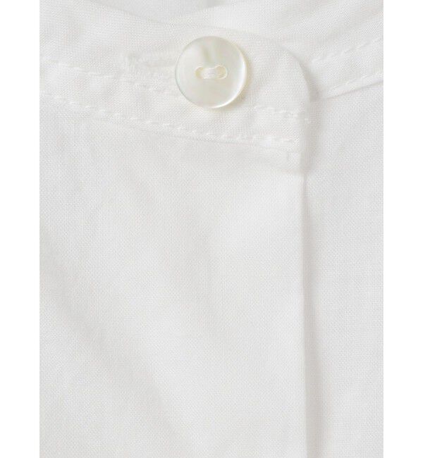 mizuiro ind「mizuiro ind バックギャザーワイドシャツ」|シャツ・ブラウス|