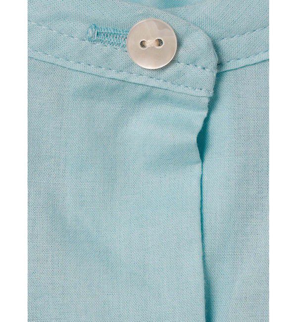 mizuiro ind「mizuiro ind バックギャザーワイドシャツ」|シャツ・ブラウス|