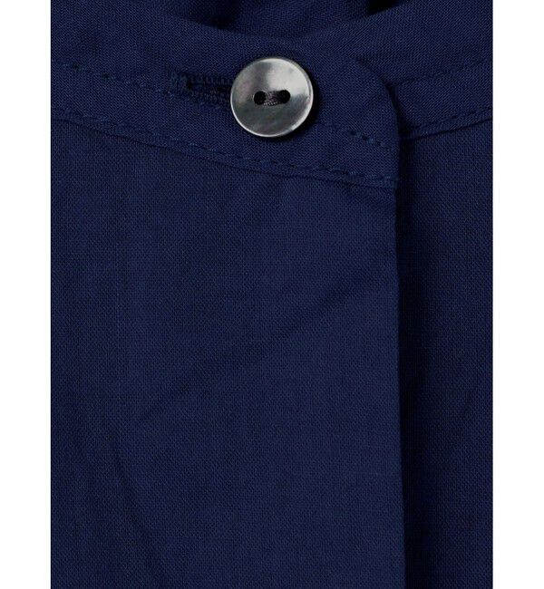 mizuiro ind「mizuiro ind バックギャザーワイドシャツ」|シャツ・ブラウス|