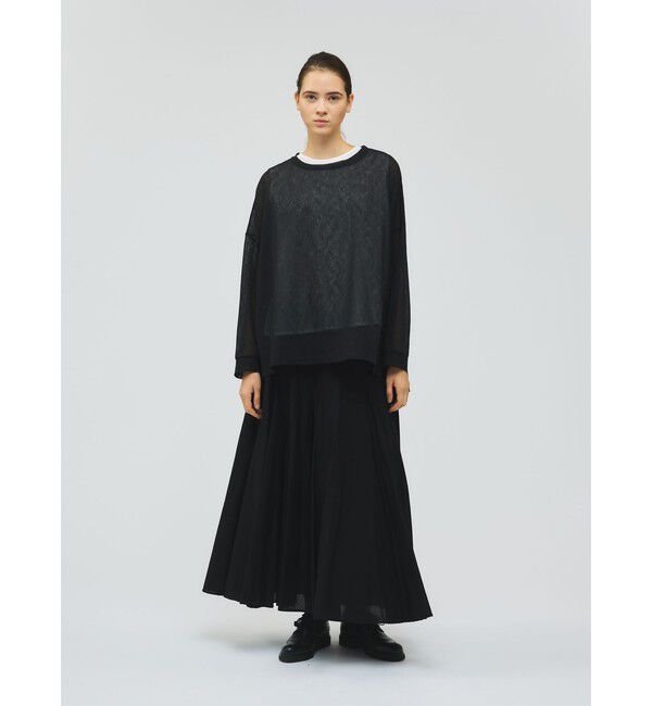 mizuiro ind「mizuiro ind ボリュームフレアスカート」|スカート|