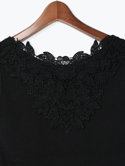 Te chichi TERRASSE「モチーフレースタンクトップ」|タンクトップ|