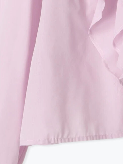 Samansa Mos2「フレアカラーブラウス」|シャツ・ブラウス|