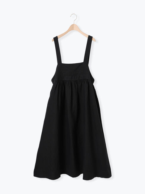 Samansa Mos2「【Cross&times;Linen】ジャンスカ」|ワンピース|