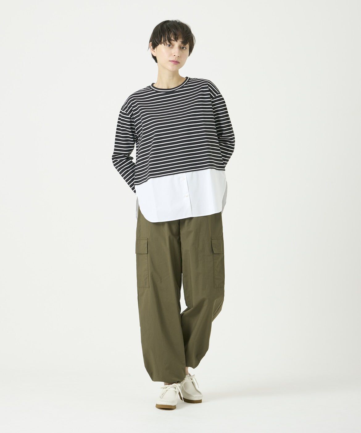 DAY by DAY it&rsquo;s international「シャツレイヤード風カットソー」|Tシャツ・カットソー|