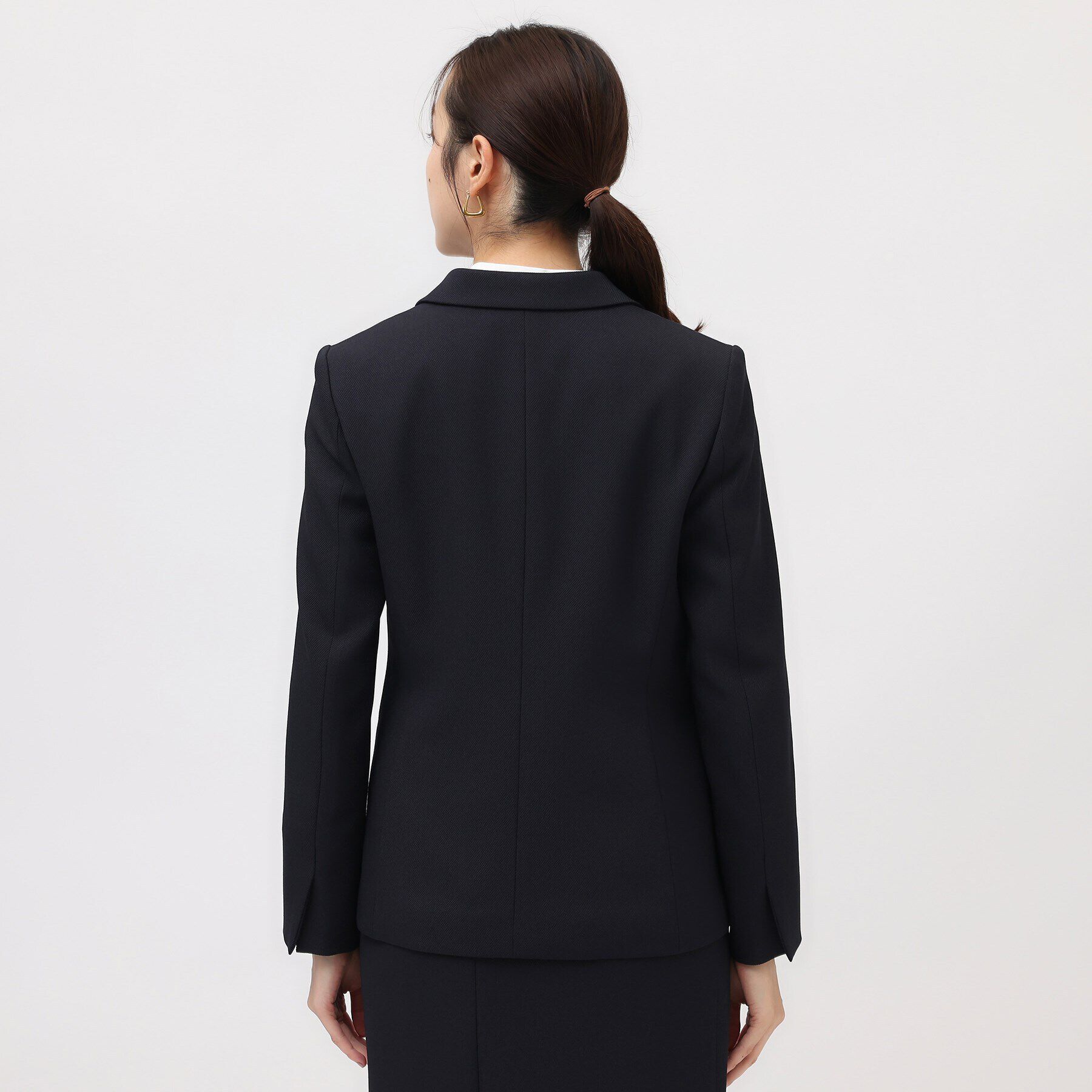 UNTITLED「【通勤スーツ／入卒/セレモニー】ウーステッドカルゼ テーラードジャケット」|テーラードジャケット|