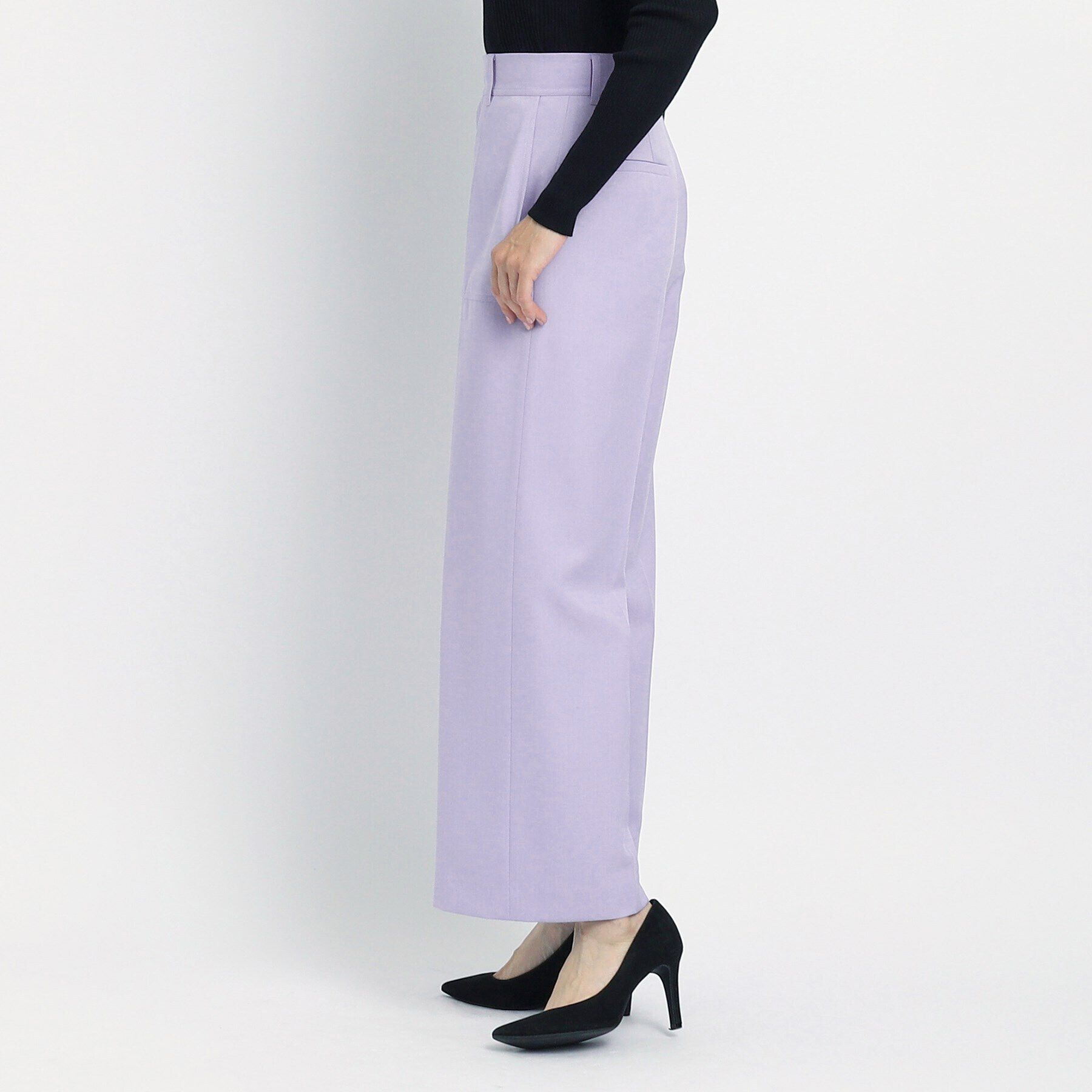 COUP DE CHANCE「【洗える／ストレートワイドのシルエット】カジュアルすぎない！キレイめカーゴ風パンツ」|その他|