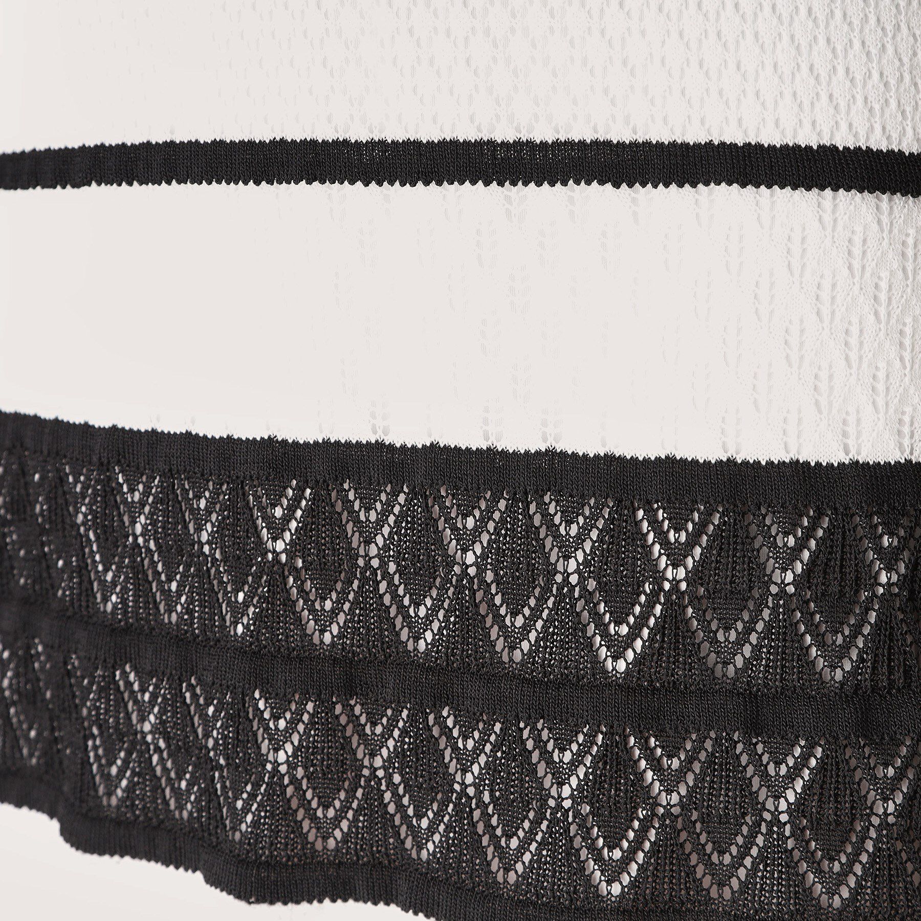 COUP DE CHANCE「【洗える／日本製】レース編みニットドレス」|ワンピース|