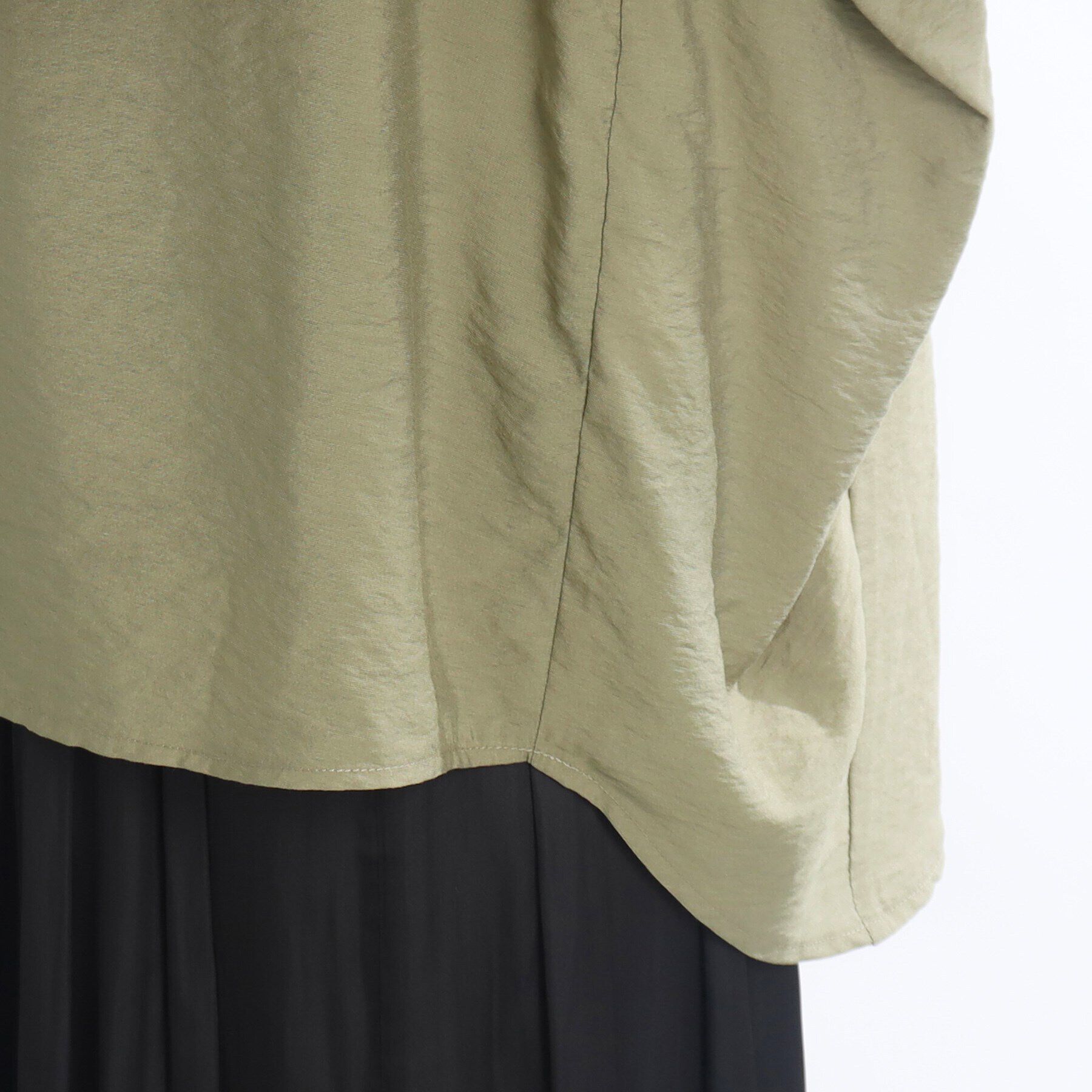 Reflect「【SALE／E‐QUALITY／手洗い可】涼しげ袖ディティールブラウス」|シャツ・ブラウス|