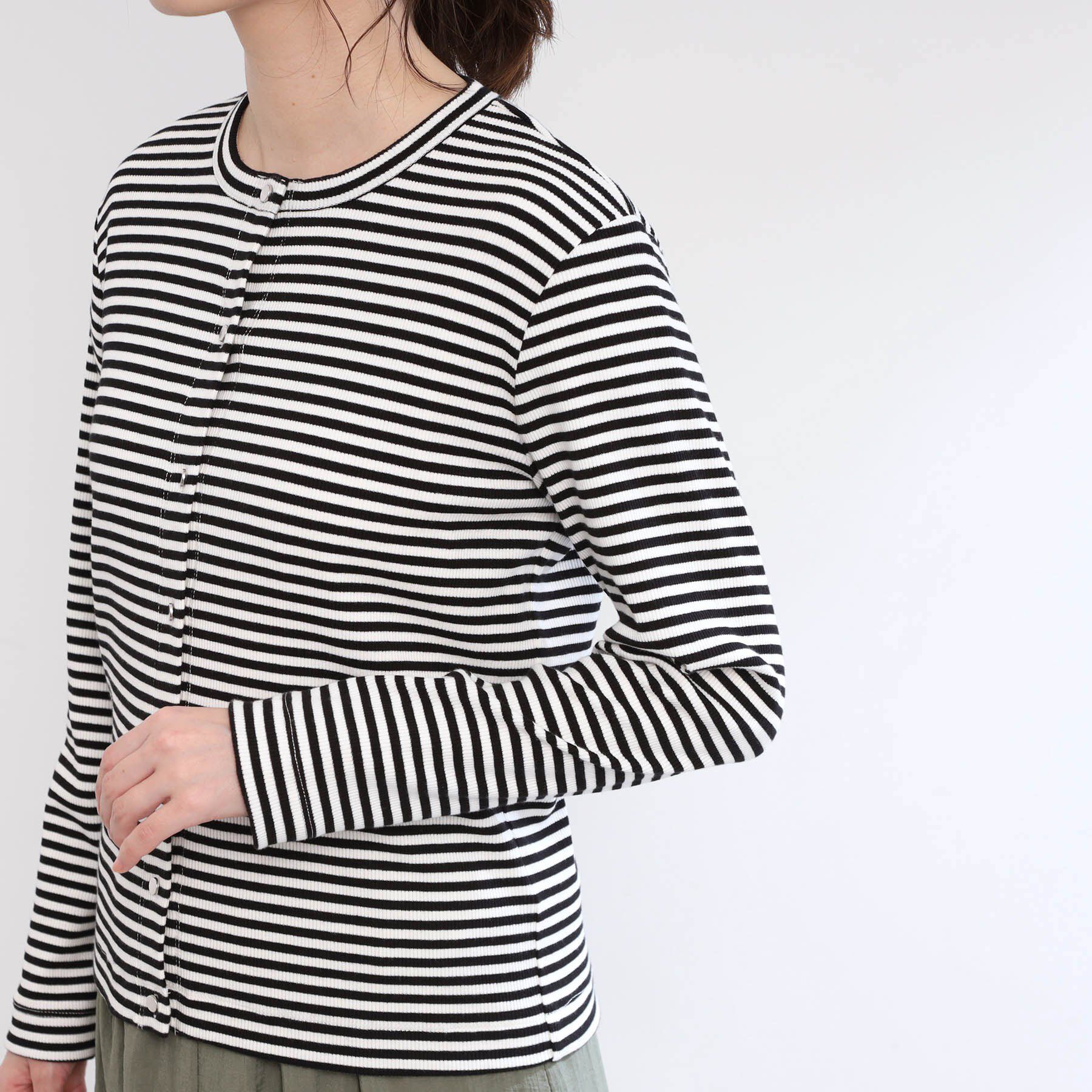 Reflect「【手洗い可／一枚着でも◎】ドット風ボタンカーディガン」|カーディガン|