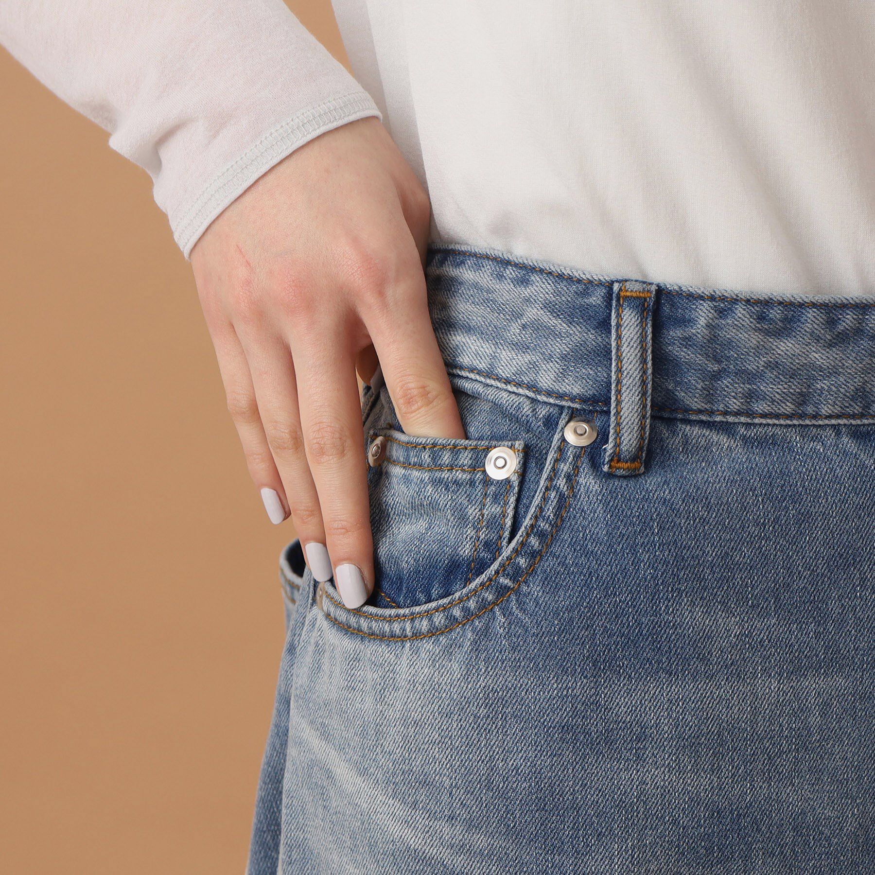 DRESSTERIOR「【大人百花モデル美香さん着用/CLASSY.12月号/otonaMUSE11月号掲載】ヴィンテージ加」|デニム|