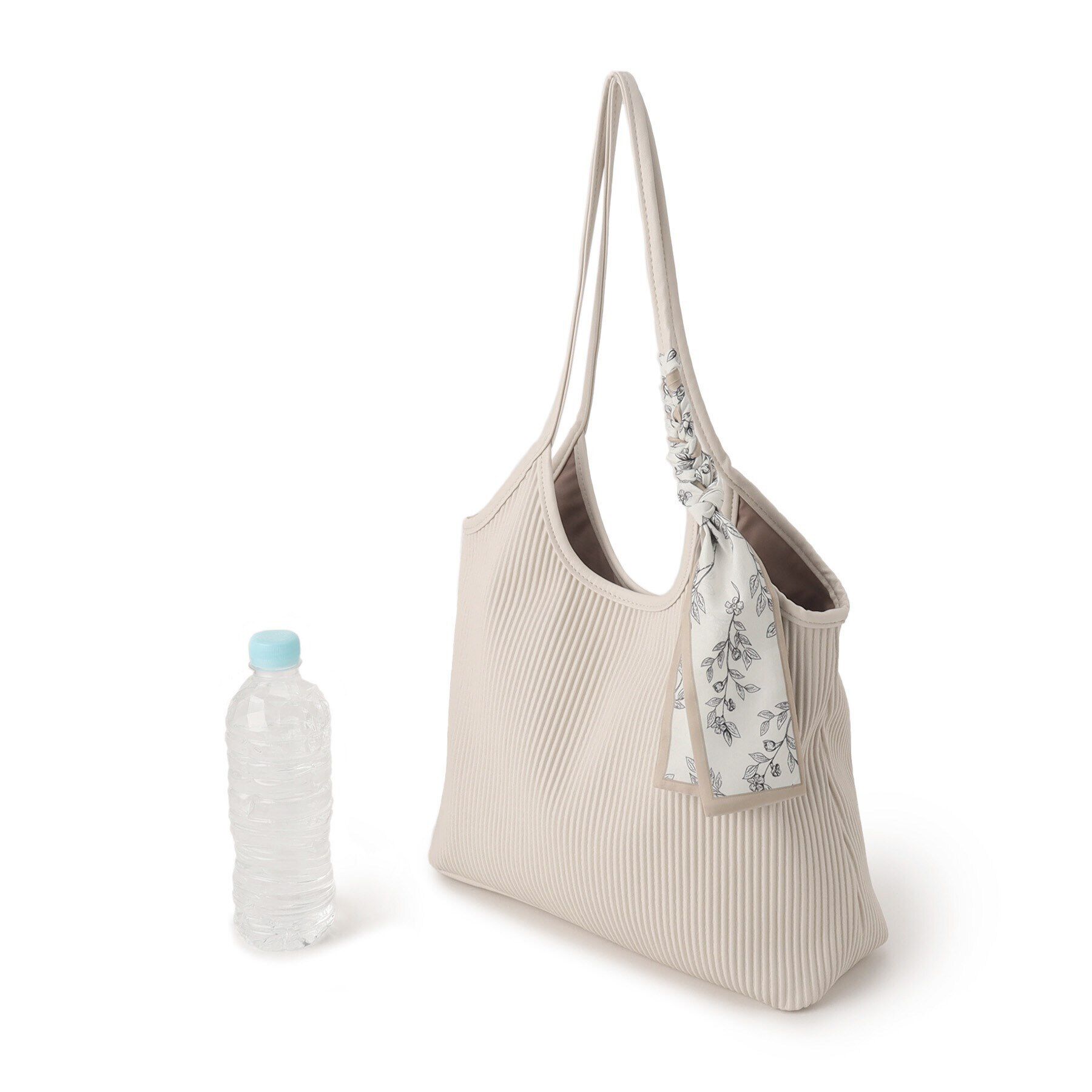 grove「プリーツスカーフトート」|トートバッグ|