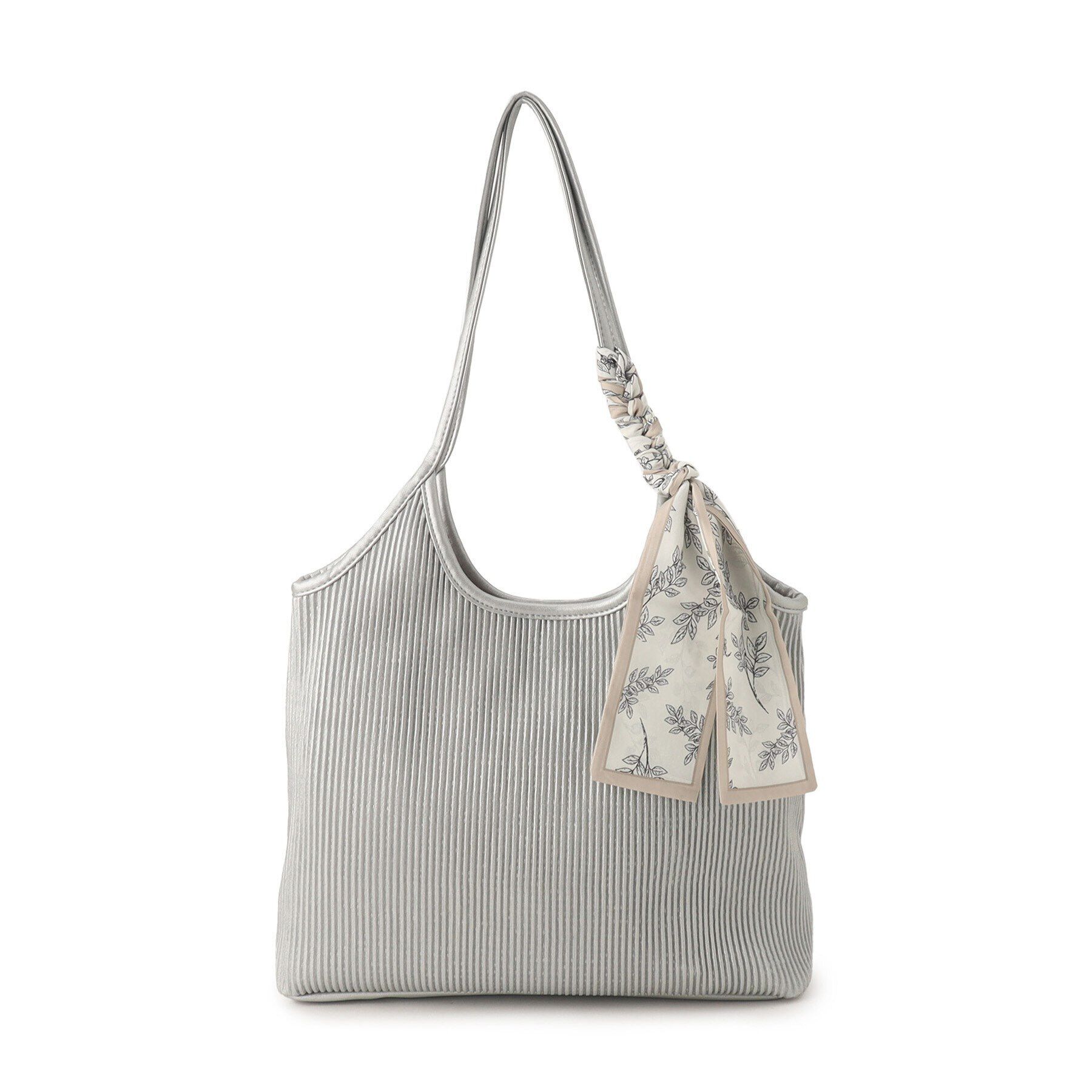 grove「プリーツスカーフトート」|トートバッグ|